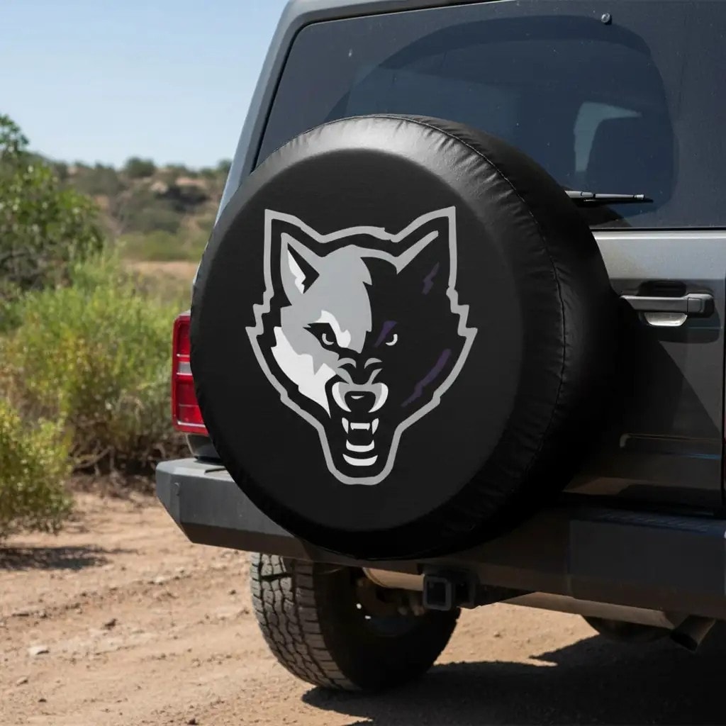 Wolf Designed Spare Wheel Tire Cover